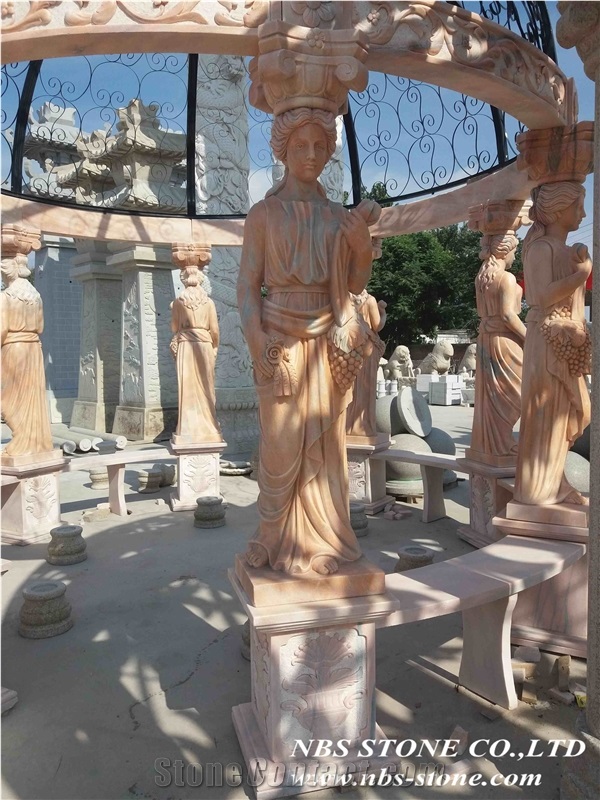 Human Sculptures Garden Gazebo,Garden Sculptures