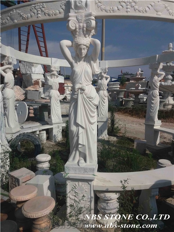 Human Sculptures Garden Gazebo,Garden Sculptures