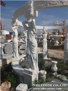 Human Sculptures Garden Gazebo,Garden Sculptures