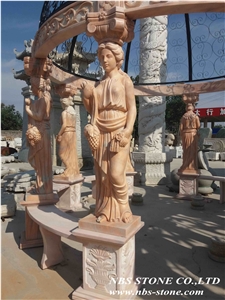 Human Sculptures Garden Gazebo,Garden Sculptures