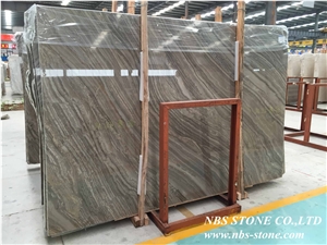Kylin Wooden Marble Tiles & Slabs,China Brown Marble Tiles & Slabs