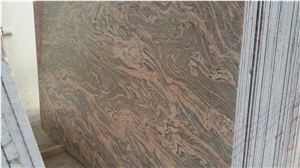 Colombo Juparana Granite Tiles & Slabs, Yellow Polished Granite Flooring and Walling Tiles