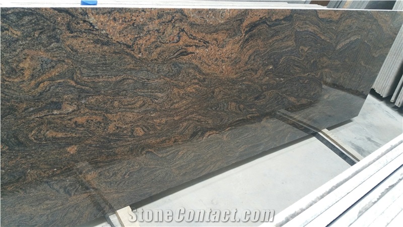 Paradiso Bash Granite (Grey) India Slabs & Tiles, Multicolor Granite Floor Covering Tiles, Walling Tiles