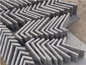 Blue Stone Bushhammer Flooring Tile