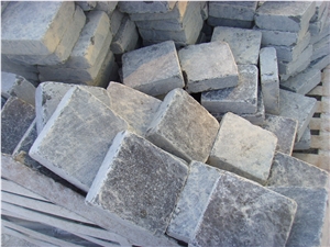 Blue Stone Bushhammer Flooring Tile