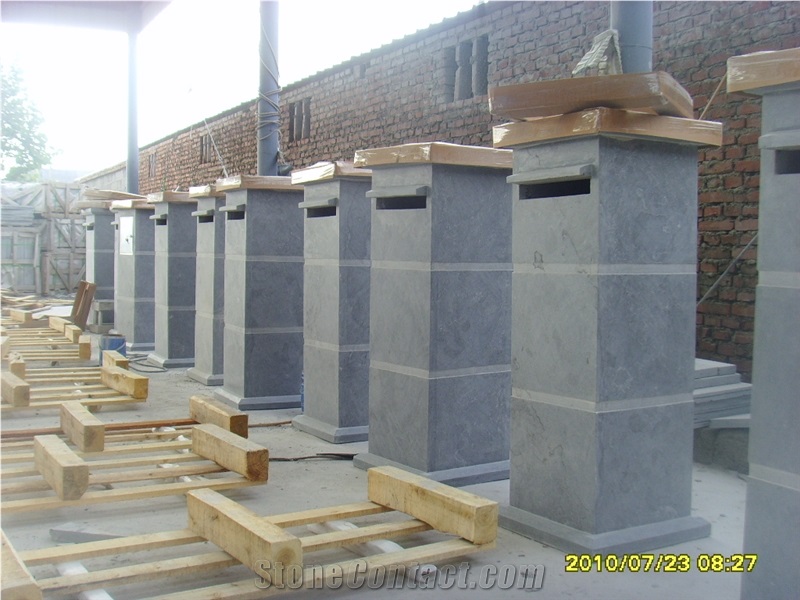 Blue Stone Bushhammer Flooring Tile
