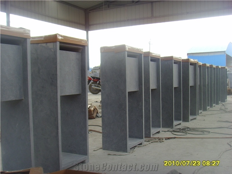 Blue Stone Bushhammer Flooring Tile