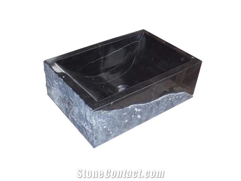 Customized White Marble Wash Basin and Sinks