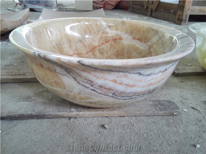 Fashion Style Good Quality Onyx Basins