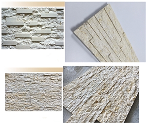 French Gold Flower Marble Cultured Stone