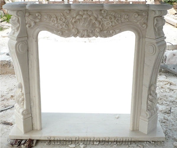 French Style Fireplace-Rsc125 Marble