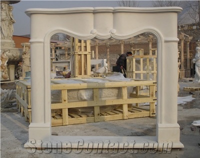 French Style Fireplace-Rsc135 Marble