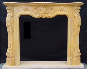 French Type Marble Fireplace Mantel in Good Quality