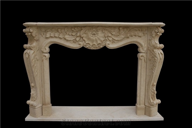 Frenchi Style Fireplace-Rsc081 Marble