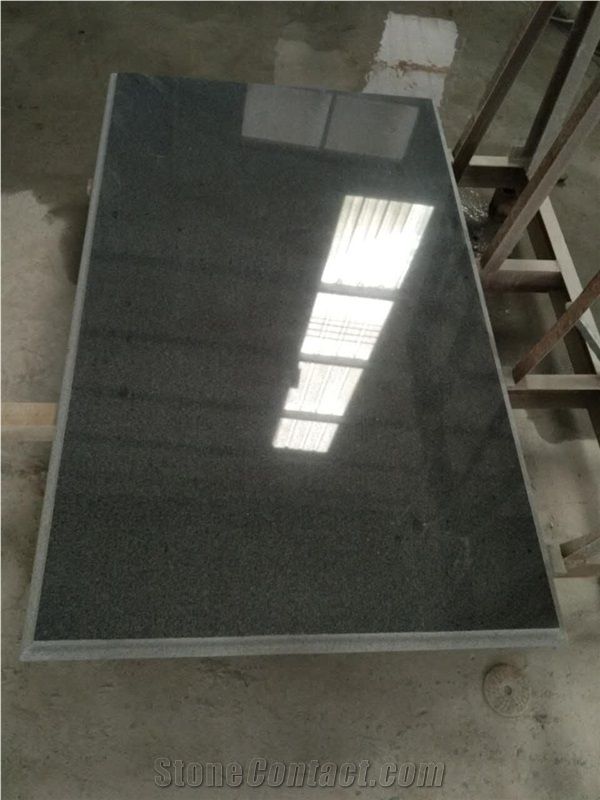 G654 Granite Dark Grey Kitchen Countertop