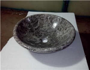 Good Price Round Marble Bathroom Sink,Wash Basin