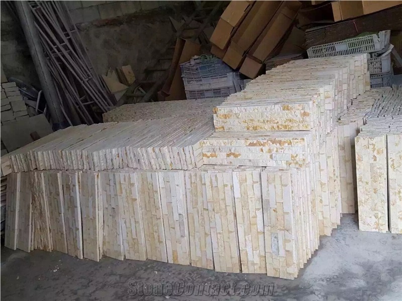 Perlato Sf Marble Cultured Stone for Wall Cladding