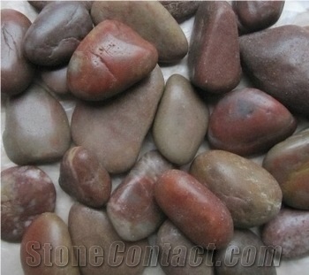 Red Pebble Stone River Stone