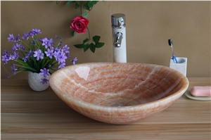 Special and Beautiful Pink Round Sinks,Bashroom Sinks