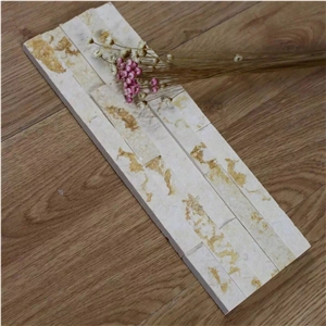Split Surface Beige Cultured Stone for Wall Decorating