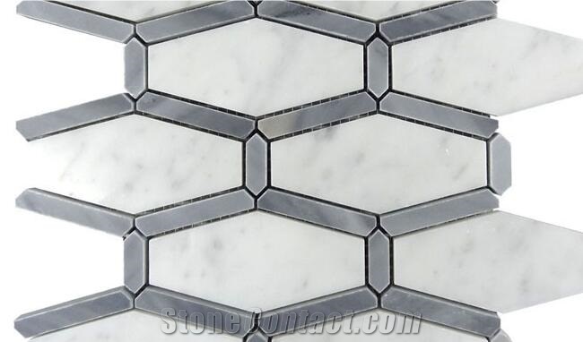 Tail Marble Mosaic, Grey Marble Mosaic