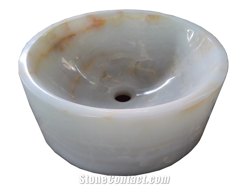 White Onyx Sink / Basins