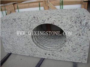 Factory Price White Rose Granite Bathroom Countertop from China