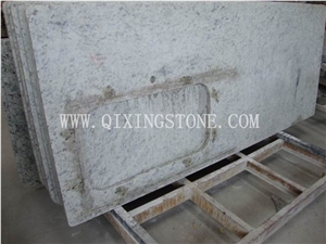 Factory Price White Rose Granite Bathroom Countertop from China