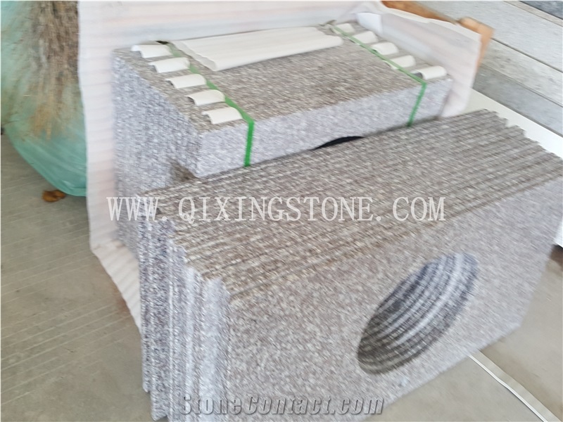 G664 Bainbrook Brown Granite Countertop/Vanity Top