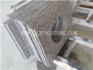 G664 Bainbrook Brown Granite Countertop/Vanity Top
