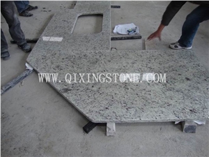 Natural Stone White Rose Granite with High Quality Kitchen Countertop