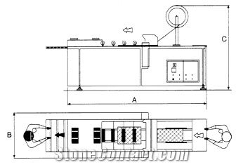 Iungo 3565 I - 6565 I Our Semi-Automatic Mosaic Gluing Machines