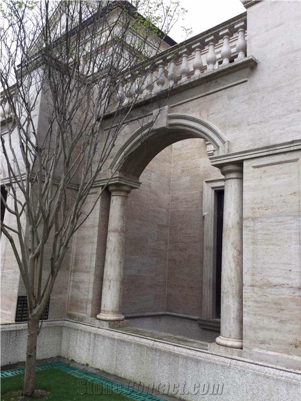 Jura Beige,Beige Limestone Tile Wall Building