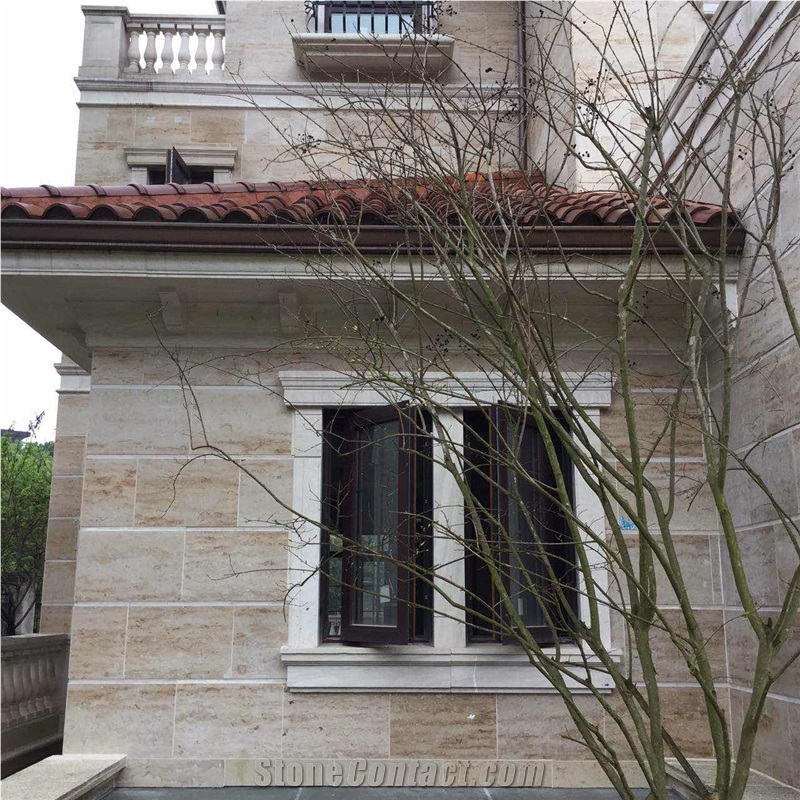 Jura Beige,Beige Limestone Tile Wall Building