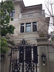 Jura Beige,Beige Limestone Tile Wall Building