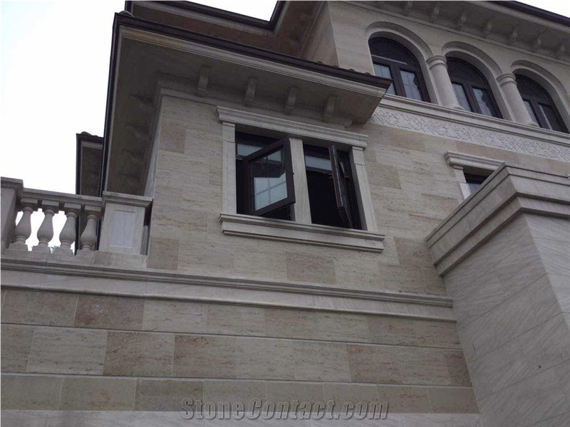 Jura Beige,Beige Limestone Tile Wall Building