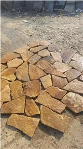 Slate Paving Tiles,Irregular Slate Colorful Paver Stone