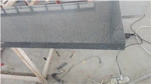 China Blue Black Granite G654 Polished Window Sill Laminated Edge, Padang Dark G654 Window Surround
