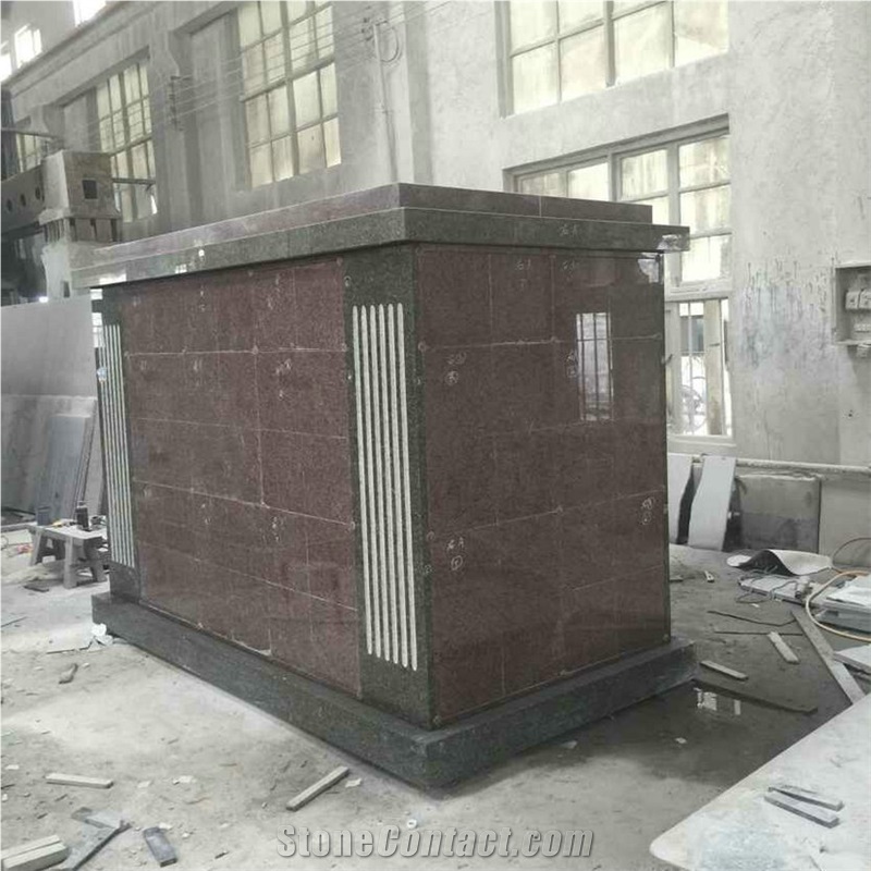 100 Niche Granite Cemetery Columbarium