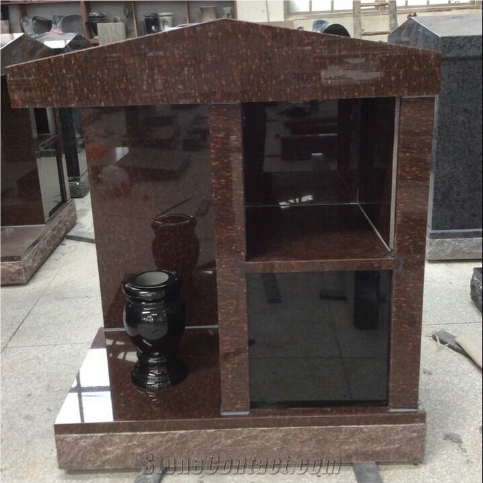 Cat"S Eye 2 Niches Granite Private Columbarium