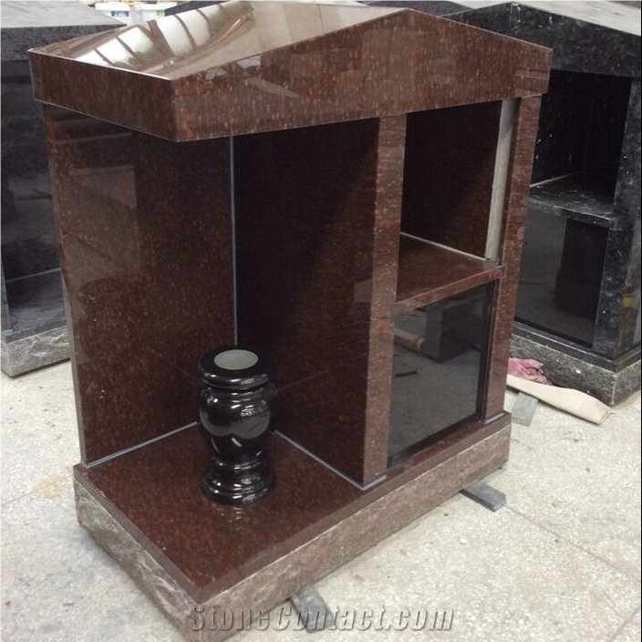 Cat"S Eye 2 Niches Granite Private Columbarium