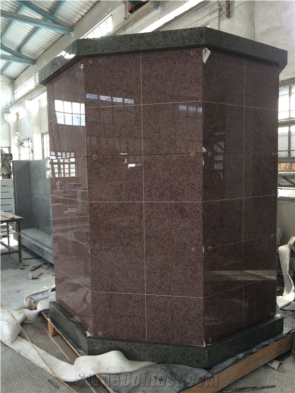 Cremations Granite Columbarium Design for Sale