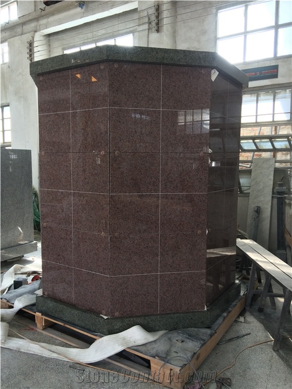 Cremations Granite Columbarium Design for Sale
