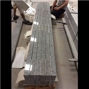 Good Price G603 Gray Granite Kerbs for Grave
