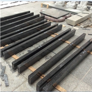 Nero Impala Granite Square Kerbs for Gravestone