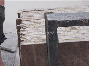 Polished Emperador Dark Marble Composite Panel for Walling,Flooring,Etc.