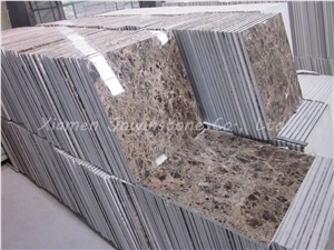 Polished Emperador Dark Marble Composite Panel for Walling,Flooring,Etc.