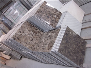 Polished Emperador Dark Marble Composite Panel for Walling,Flooring,Etc.