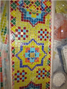 Polished Multicolor Ceramic Mosaic Pattern for Wall,Floor,Etc.