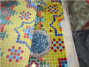 Polished Multicolor Ceramic Mosaic Pattern for Wall,Floor,Etc.